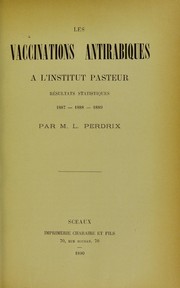 Les vaccinations antirabiques ©  l'Institut Pasteur by L©♭on Perdrix