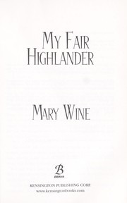 Cover of: My fair Highlander by Mary Wine