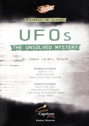 Cover of: UFOs: the unsolved mystery