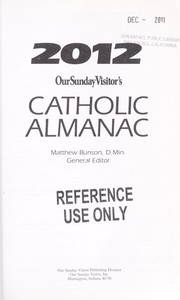 Cover of: 2012 Our Sunday Visitor's Catholic almanac