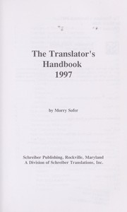Cover of: The translator