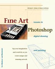 Cover of: Fine art photoshop: lessons in digital drawing and painting