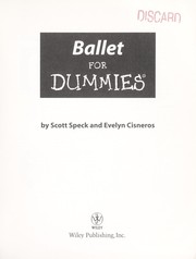 Ballet for dummies by Scott Speck, Evelyn Cisneros