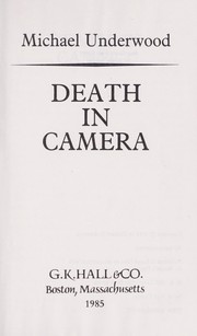 Cover of: Death in Camera