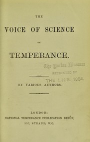 The voice of science on temperance