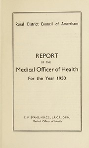 Cover of: [Report 1950]