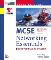 Cover of: Networking essentials by Glenn Berg