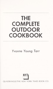 Cover of: The complete outdoor cookbook.