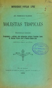 Cover of: Molestias tropicaes