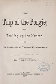 Cover of: The trip of the Porgie