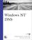 Cover of: Windows NT DNS