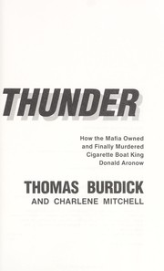 Cover of: Blue Thunder by Thomas Burdick