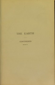 Cover of: The earth: a descriptive history of the phenomena of the life of the globe