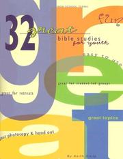 Cover of: 32 great Bible studies for youth