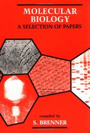 Cover of: Molecular Biology: A Selection of Papers (Discontinued (Molecular Biology))