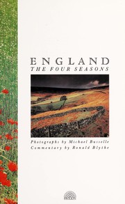 Cover of: England : the four seasons