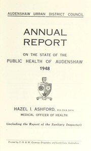 [Report 1948] by Audenshaw (England). Urban District Council