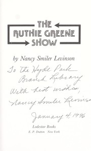 Cover of: The Ruthie Greene Show