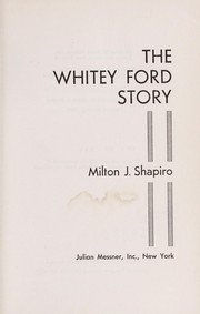Cover of: The Whitey Ford story by 