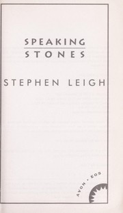 Cover of Speaking Stones