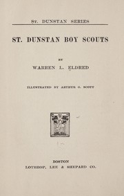 Cover of: St. Dunstan boy scouts by Warren L. Eldred