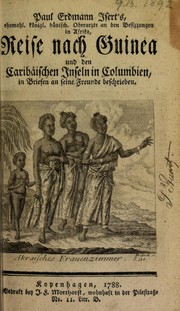 Cover of: Reise nach Guinea und den carib©Þischen Inseln in Columbien, in Briefen an seine Freunde beschrieben