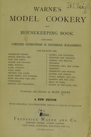 Cover of: Warne's model cookery and housekeeping book: containing complete instructions in household management