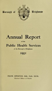 Cover of: [Report 1951]