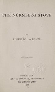 Cover of: The Nürnberg stove by Ouida