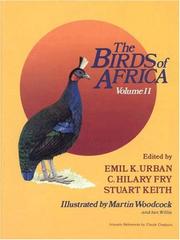 Cover of: The Birds of Africa, Volume II by Emil K. Urban, C. Hilary Fry, Stuart Keith