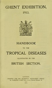 Cover of: Handbook to the tropical diseases illustrated in the British section