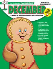 Cover of: December Monthly Idea Book