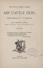 Cover of: Air castle Don | B. Freeman Ashley
