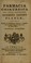 Cover of: Farmacia chirurgica del celeb. Professore Gioseffo Jacopo Plenck, ovvero Dottrina de' medicamenti preparati e composti che si sogliono adoperare nella cura de' Morbi Esterni.