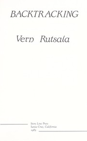 Cover of: Backtracking by Vern Rutsala