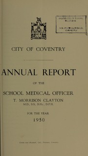 Cover of: [Report 1950]