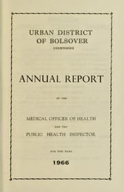 [Report 1966] by Bolsover (England). Urban District Council