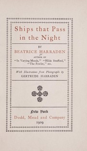 Cover of: Ships that pass in the night by Beatrice Harraden