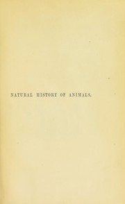 Cover of: The natural history of animals