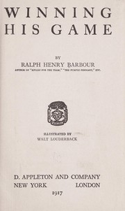 Cover of: Winning his game