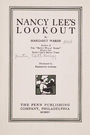 Cover of: Nancy Lee's lookout by Margaret Warde