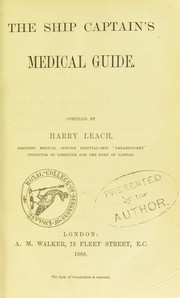 Cover of: The ship captain's medical guide