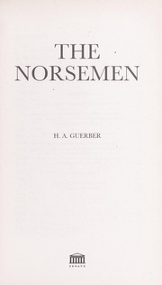 Cover of: Norsemen by H. A. Guerber