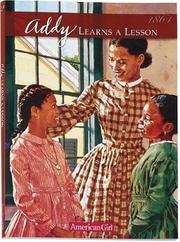 Cover of: Addy learns a lesson by Connie Rose Porter