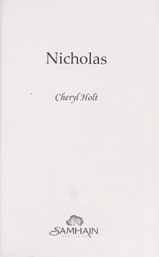 Cover of: Nicholas by Cheryl Holt