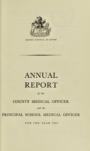 Cover of: [Report 1963]