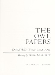 Cover of: The owl papers