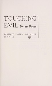 Cover of: Touching evil by Norma Rosen