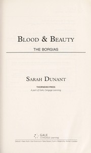 Cover of: Blood & beauty by Sarah Dunant