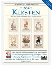 Cover of: Kirsten 1854: Teacher's Guide to Six Books About Pioneer America for Boys and Girls (American Girls Collection)